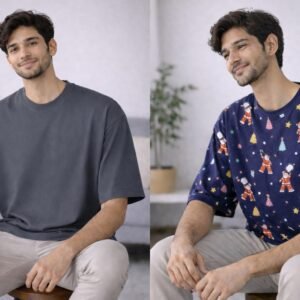 DROP SHOULDER TSHIRT COMBO